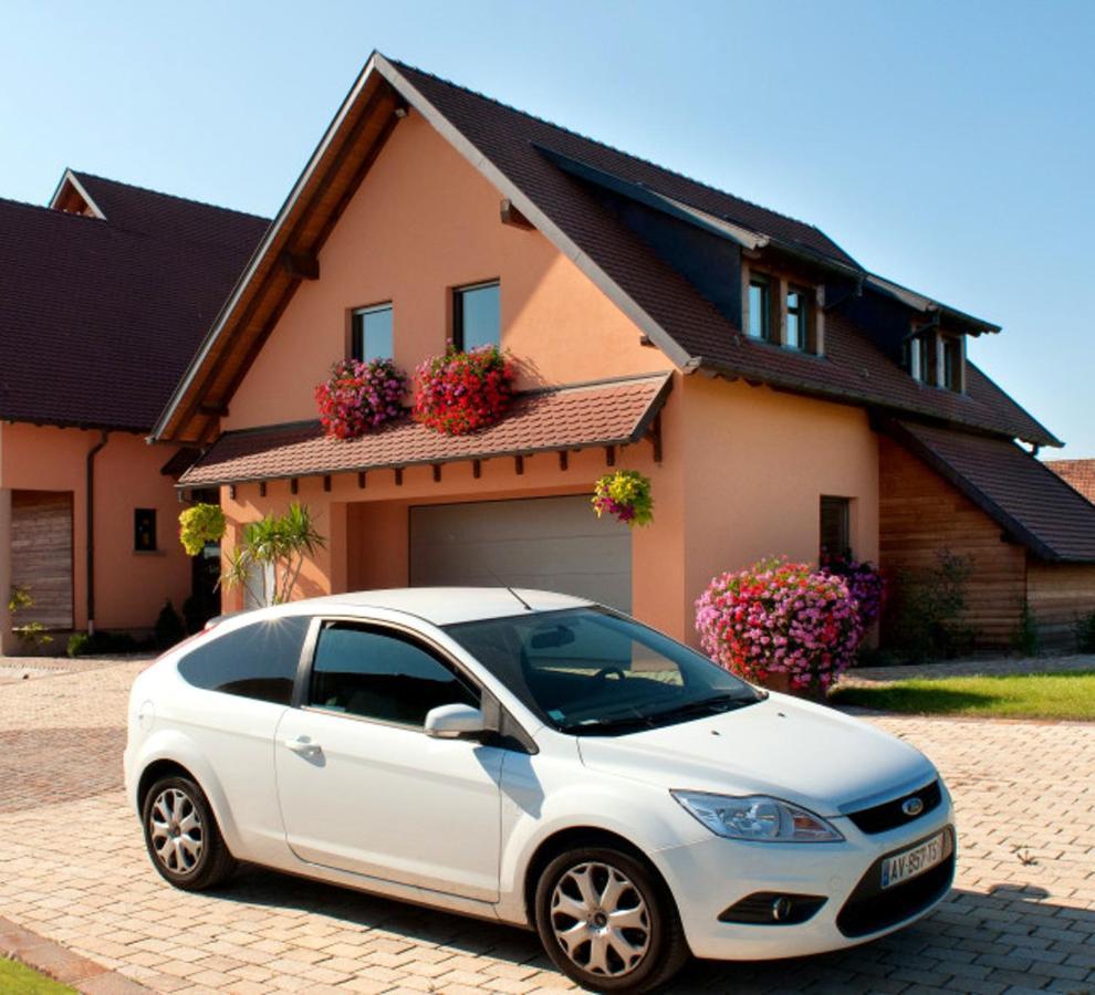 Maison Accueillante A Ebersheim Avec Vue Sur Les Montagnes Exterior foto